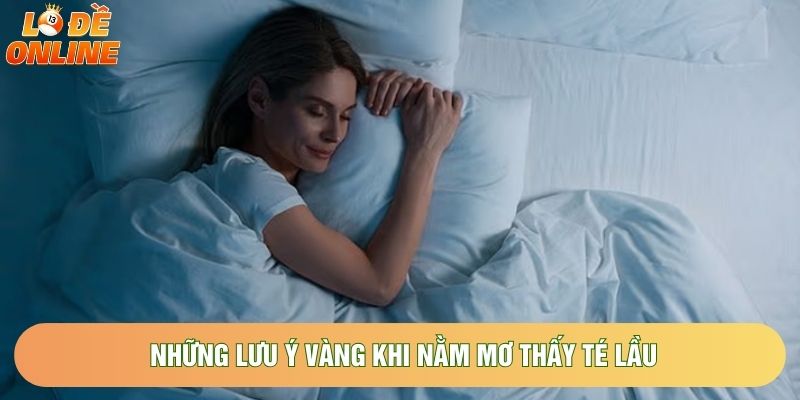 Những lưu ý vàng khi nằm mơ thấy té lầu